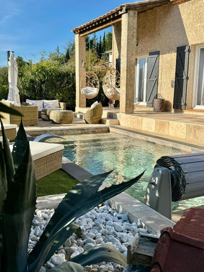 Casa Amor & Spa, Appartement Suite Jacuzzi & Piscine Chauffee Montfort-sur-Argens Exterior photo